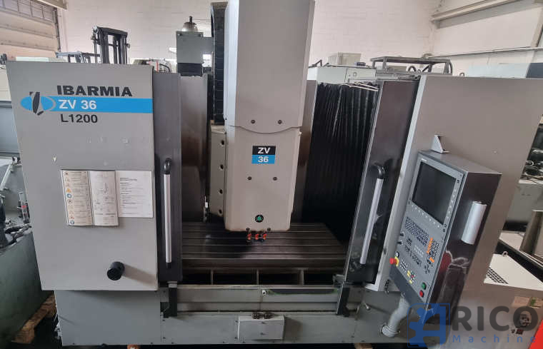 CNC Bearbeitungszentrum  IBARMIA  V 36 L1200 images - Arico Machine