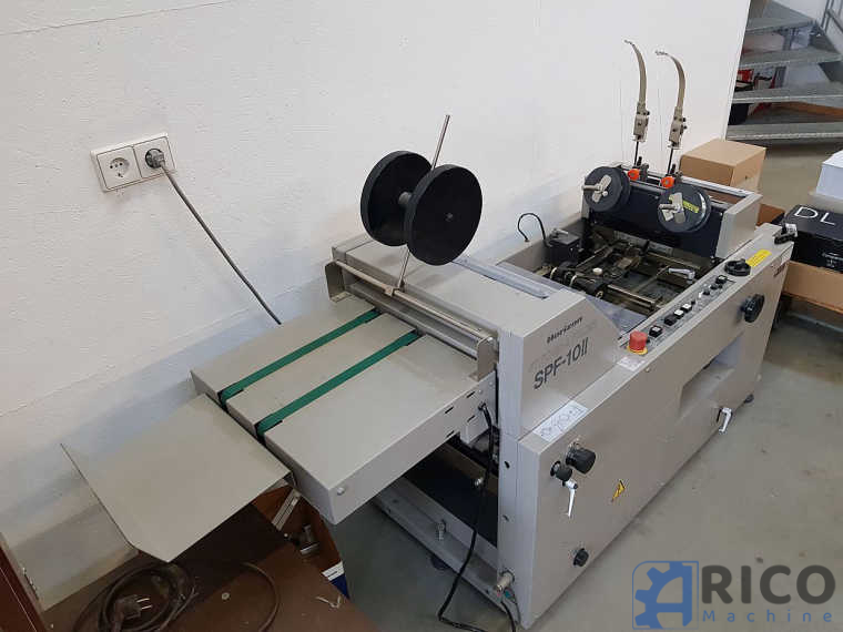 Broschürenfertigungssystem Horizon AC 8000 S + SPF-10 II images - Arico Machine