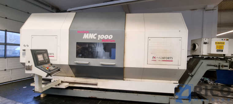 CNC Drehmaschine  Monforts  MNC 1000 Multi turn  images - Arico Machine